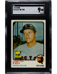 Carlton Fisk 1973 Topps Baseball All-Star Rookie Card #193- SGC Graded 9 Mint (Boston Red Sox)