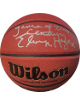 Elvin Hayes signed Wilson NCAA Indoor/Outdoor Basketball Game of the Century imperfect- Schwartz Sports Holo
