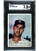 Hoyt Wilhelm 1957 Topps Baseball Card #203- SGC Graded 7.5 NM+ (St. Louis Cardinals)