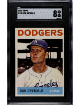 Don Drysdale 1964 Topps Baseball Card #120- SGC Graded 8 NM-MT (Los Angeles Dodgers)