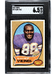 Alan Page 1970 Topps Rookie Card (RC) #59- SGC Graded 6.5 EX-NM+ (Purple People Eaters/Minnesota Vikings)
