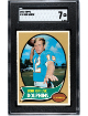 Bob Griese 1970 Topps Card #10- SGC Graded 7 NM (Miami Dolphins)