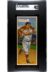 1955 Topps Double Headers Ted Kluszewski/Jim Owens Card #121/122- SGC Graded 4 VG-EX
