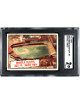 Mickey Mantle 1961 Topps Blasts 565 FT Home Run Card #406- SGC Graded 2 Good (New York Yankees)
