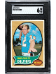 Bob Griese 1970 Topps Card #10- SGC Graded 6 EX-NM (Miami Dolphins)