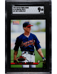 Chipper Jones 1993 Topps Stadium Club 1st Day Production Card #638- SGC Graded 9 MT (Atlanta Braves)