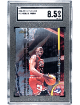 Michael Jordan 1998-99 Topps Finest Card w/ Coating #81- SGC Graded 8.5 NM-MT+ (Chicago Bulls)