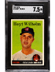 Hoyt Wilhelm 1958 Topps Baseball Card #324- SGC Graded 7.5 NM+ (Cleveland Guardians)