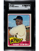 Willie Stargell 1965 Topps Baseball Card #377- SGC Slabbed Authentic/Miscut (Pittsburgh Pirates)