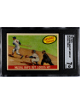 Stan Musial 1959 Topps Raps Out 3000th Hit Baseball Thrills Card #470- SGC Graded 7 NM (St. Louis Cardinals)