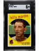 Billy Martin 1959 Topps Baseball Card #295- SGC Graded 5 EX (Cleveland Guardians)