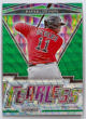 Rafael Devers 2021 Panini Prizm Fearless Green Wave Card #FR-4 (Boston Red Sox)