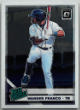Wander Franco 2019 Donruss Optic Rated Prospect Rookie Card (RC) #RP-7 (Tampa Bay Rays)