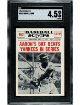 Hank Aaron 1961 NU-Card Scoops Baseball Card #462- SGC Graded 4.5 VG-EX+ (Milwaukee Braves)