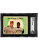 Willie Mays 1959 Topps NL Hitting Kings Baseball Card #463- SGC Graded 4 VG-EX (w/ Richie Ashburn/Detroit Tigers)
