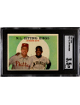 Willie Mays 1959 Topps NL Hitting Kings Baseball Card #463- SGC Graded 3.5 VG+ (w/ Richie Ashburn/Detroit Tigers)
