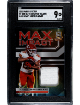 Clyde Edwards-Helaire 2022 Panini Spectra Max Impact Material Card #MI-CEM- /99- SGC Graded 9 Mint (Kansas City Chiefs)