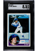 Ryne Sandberg 1983 Topps Baseball Rookie Card (RC) #83- SGC Graded 8.5 NM-MT+ (Chicago Cubs)