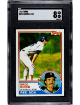 Wade Boggs 1983 Topps Baseball Rookie Card (RC) #498- SGC Graded 8 NM-MT (Boston Red Sox)