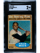 Willie Mays 1962 Topps All-Star Baseball Card #395- SGC Graded 2 Good (San Francisco Giants)