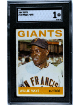 Willie Mays 1964 Topps Baseball Card #150- SGC Graded 1 Poor (San Francisco Giants)