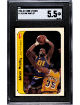 Adrian Dantley 1986-87 Fleer Sticker Card #3- SGC Graded 5.5 EX+ (Utah Jazz)