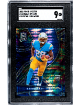 Isaiah Spiller 2022 Panini Spectra Celestial Prizm Rookie/RC Card #144- 63/99- SGC Graded 9 MT (Los Angeles Chargers)