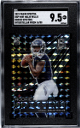 Malik Willis 2022 Panini Spectra Rookie Spectris Interstellar Prizm Card (RC) #RSP-MWI- 14/50- SGC Graded 9.5 Mint+ (Titans)