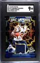 Ladainian Tomlinson 2022 Panini Spectra Epic Legends Material Hyper Prizm Card #ELM-LTO- /75- SGC Graded 9 Mint (Chargers)