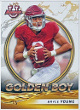 Bryce Young 2022 Bowman U Golden Boy Insert Rookie Card (RC) #GB-3 (Alabama/Panthers)