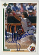Lance Parrish signed 1991 Upper Deck On Card Auto #552- COA (Los Angeles Angels)
