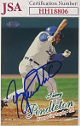 Terry Pendleton signed 1998 Fleer Ultra Baseball On Card Auto #326- JSA #HH18806 (Kansas City Chiefs)