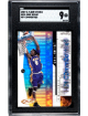 Kobe Bryant 2000-01 Fleer Futures Hot Commodities Card #2HC- SGC Graded 9 Mint (Los Angeles Lakers)
