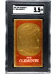 Roberto Clemente 1965 Topps Embossed Baseball Card #19- SGC Graded 3.5 VG+ (Pittsburgh Pirates/HOF)
