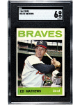 Eddie/Ed Mathews Banks 1964 Topps Baseball Card #35- SGC Graded 6 EX-NM (Milwaukee Braves/HOF)