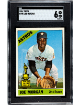 Joe Morgan 1966 Topps Baseball Card #195- SGC Graded 6 EX-NM (All-Star Rookie/2nd Year/Astros/Reds/HOF)