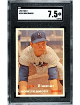 Don Zimmer 1957 Topps Baseball Card #284- SGC Graded 7.5 NM+ (Brooklyn Dodgers)
