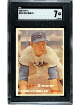 Don Zimmer 1957 Topps Baseball Card #284- SGC Graded 7 NM (Brooklyn Dodgers)