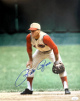 Pete Rose signed Cincinnati Reds 11X14 Photo- JSA (hands on knee)
