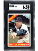 Whitey Ford 1966 Topps Baseball Card #160- SGC Graded 6.5 EX-NM+ (New York Yankees/HOF)