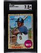 Willie Stargell 1968 Topps Baseball Card #86- SGC Graded 7.5 NM+ (Centered/Pittsburgh Pirates/HOF)