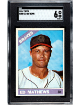 Eddie/Ed Mathews 1966 Topps Baseball Card #200- SGC Graded 6 EX-NM (Milwaukee Braves/HOF)