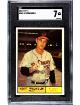 Hoyt Wilhelm 1961 Topps Baseball Card High #545- SGC Graded 7 NM (Baltimore Orioles/HOF)