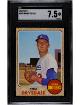 Don Drysdale 1968 Topps Baseball Card #145- SGC Graded 7.5 NM+ (Los Angeles Dodgers/HOF)