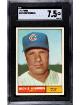 Richie Ashburn 1961 Topps Baseball Card #88- SGC Graded 7.5 NM+ (Chicago Cubs/HOF)