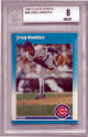 Greg Maddux 1987 Fleer Update Rookie Card (RC) #68- Beckett/BGS Graded 8 NM-MT (w/ Subgrades/Chicago Cubs/HOF)