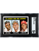 1967 Topps NL RBI Leaders Card #242- Hank Aaron/Bob Clemente- SGC Graded 5 EX (w/ Richie Allen)
