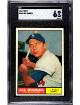 Gil Hodges 1961 Topps Baseball Card #460- SGC Graded 6 EX-NM (Los Angeles Dodgers/HOF)
