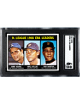 1967 Topps NL ERA Leaders Card #234- Sandy Koufax/Juan Marichal- SGC Graded 6 EX-NM (w/ Mike Cuellar)