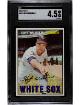 Hoyt Wilhelm 1967 Topps Baseball Card #422- SGC Graded 4.5 VG-EX+ (Chicago White Sox/HOF)